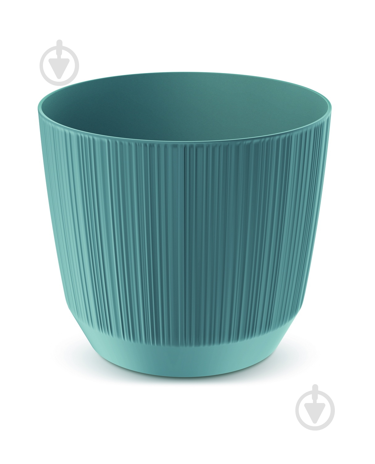 Горщик для квітів Prosperplast Ryfo 110 мм круглий 1,04 л блакитний (83088-5415) - фото 1