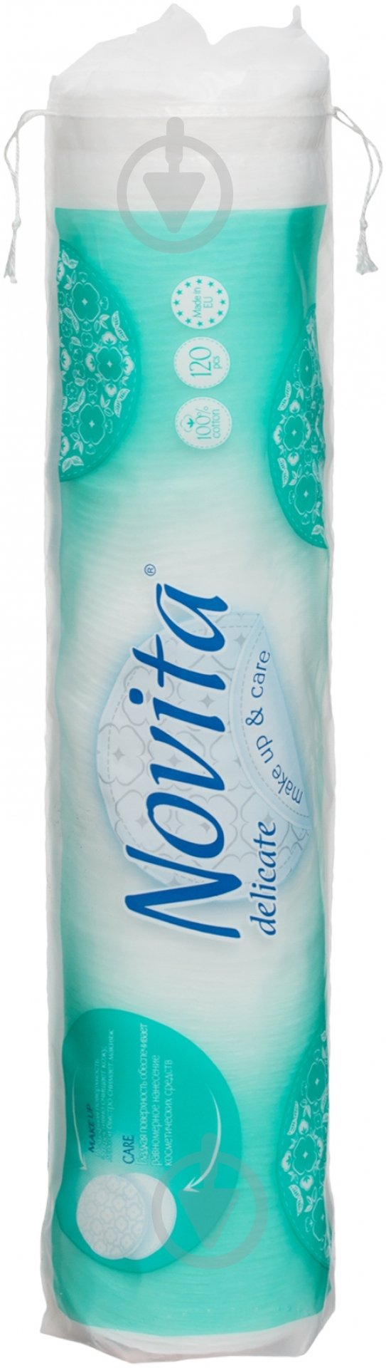 Ватные диски Novita delicate make up & care 120 шт. - фото 8