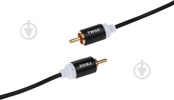 Кабель 2E RCA 1,8 м черный 1RCA Plug -1RCA Plug Al - фото 2 Кабель 2E RCA 1,8 м черный 1RCA Plug -1RCA Plug Al - фото 2