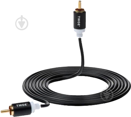 Кабель 2E RCA 1,8 м черный 1RCA Plug -1RCA Plug Al - фото 1 Кабель 2E RCA 1,8 м черный 1RCA Plug -1RCA Plug Al - фото 1
