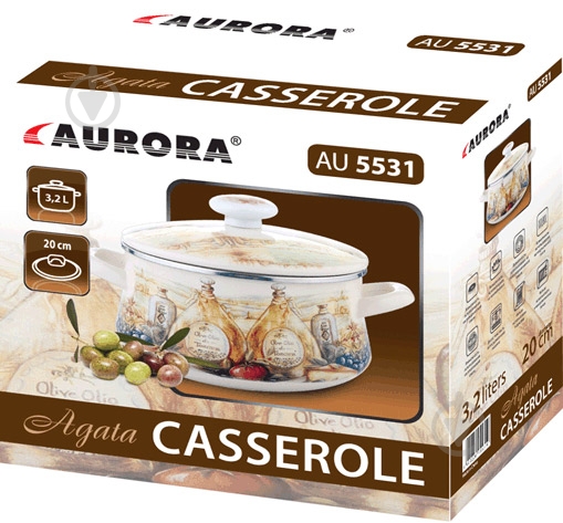 Каструля Aurora 3,2 л AU 5531 - фото 2