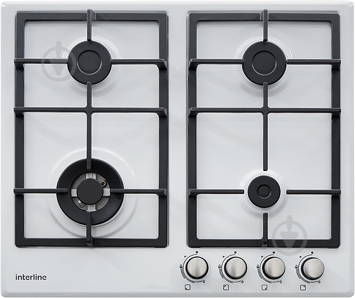 Варочная поверхность газовая Interline TS 6401 WH - фото 1 Варочная поверхность газовая Interline TS 6401 WH - фото 1