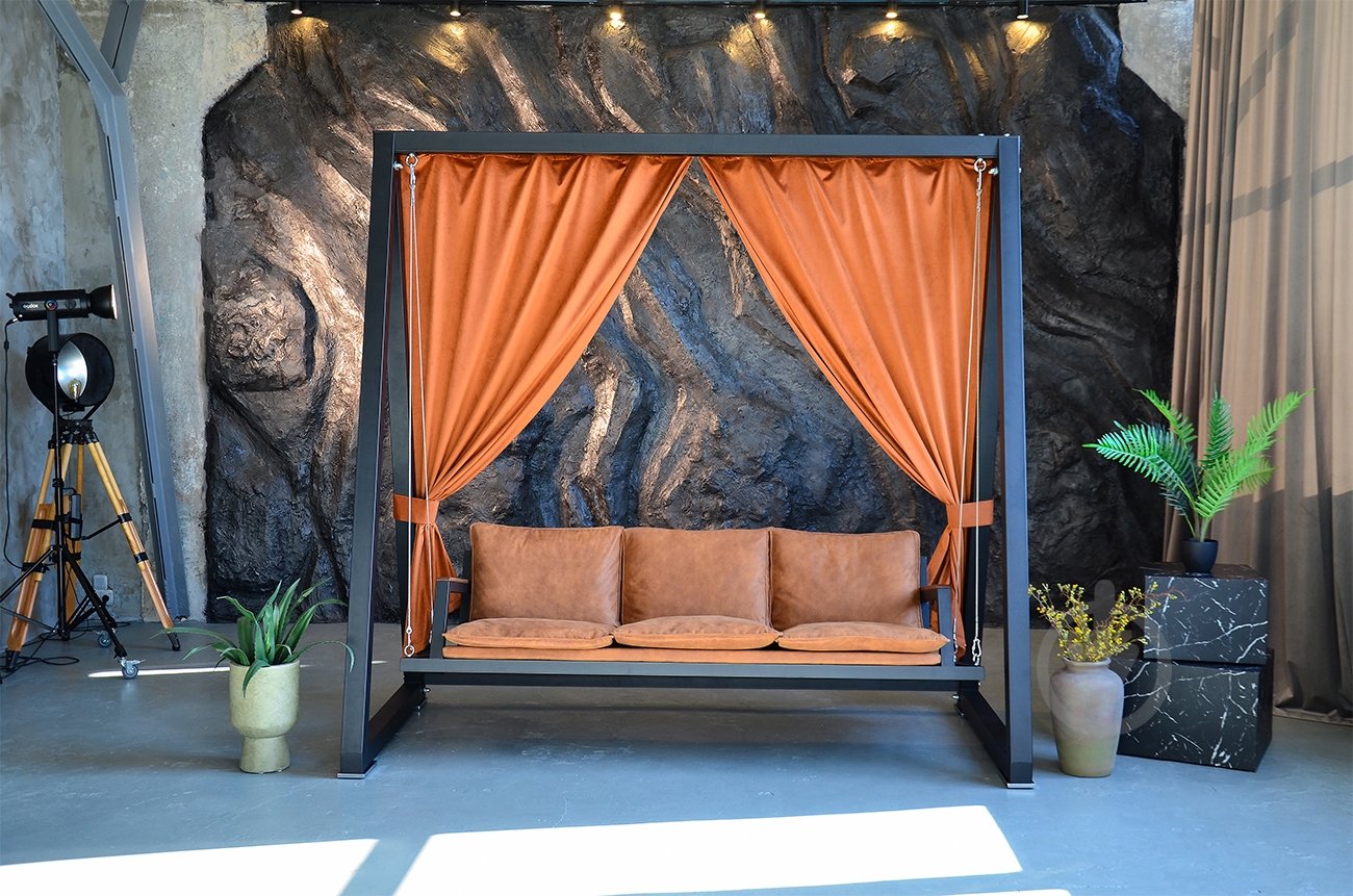 Качели Vitan Монте - Роза 2420х2500х1200 мм - фото 1 Качели Vitan Монте - Роза 2420х2500х1200 мм - фото 1