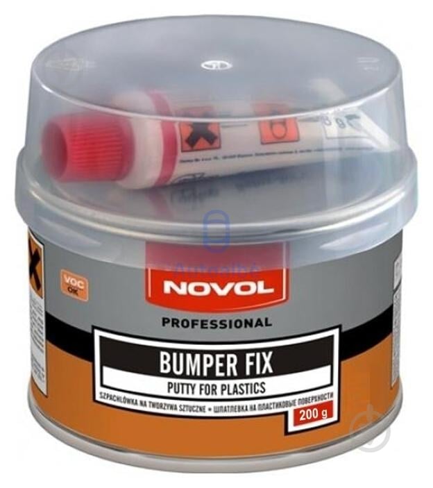 Шпаклевка для пластика NOVOL Bumper Fix 0,2кг - фото 1