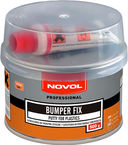 Шпаклівка для пластика NOVOL Bumper fix 0,5кг - фото 1