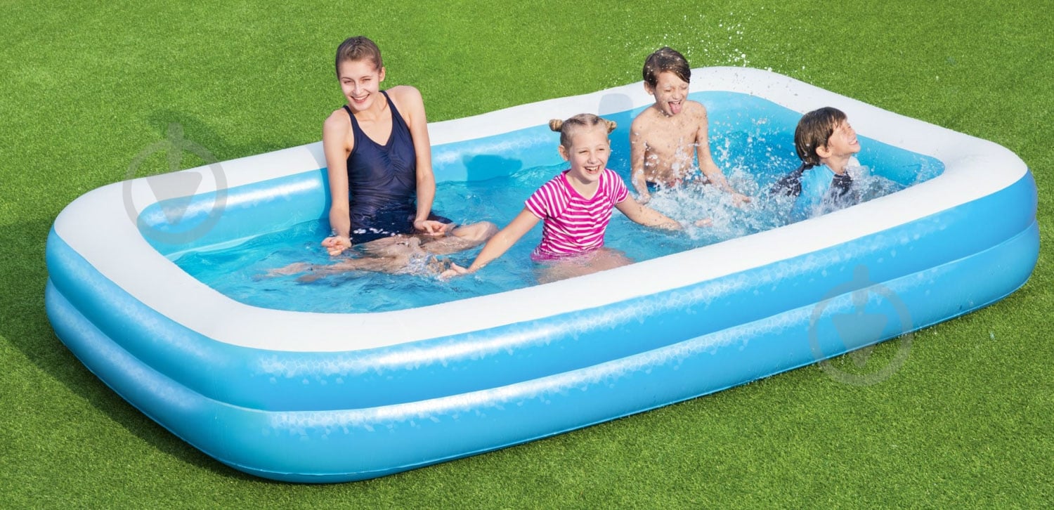 Бассейн надувной Bestway Семейный 305x183x46 см - фото 5