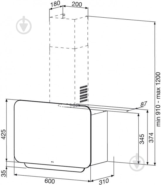 Вытяжка Best EXPO STD black - фото 11 Вытяжка Best EXPO STD black - фото 11