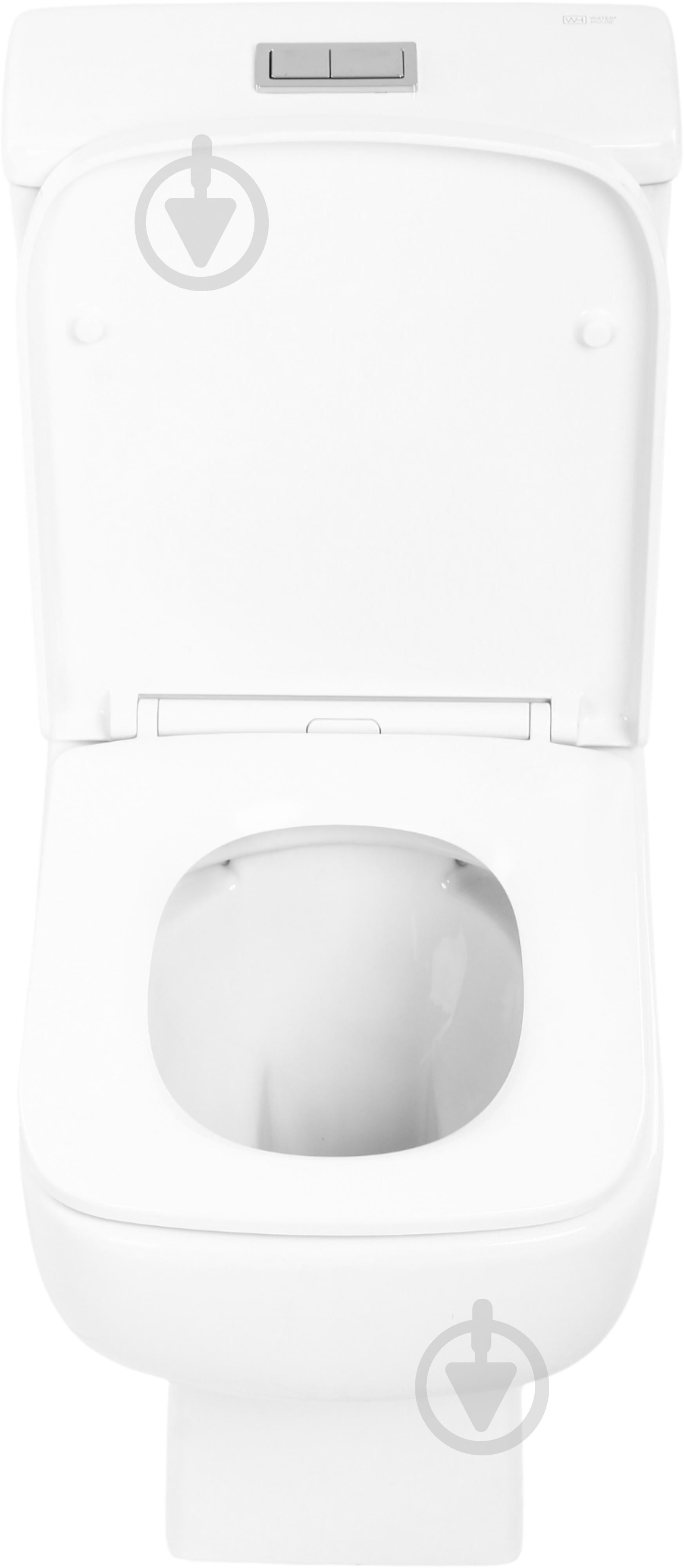 ᐉ Унітаз-компакт Water House Balance Cube rimless сид. дюропласт
