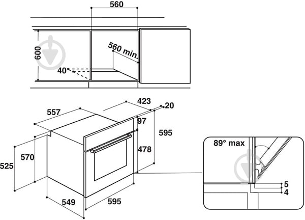 Духовой шкаф Hotpoint FA2 844 JH IX HA - фото 3
