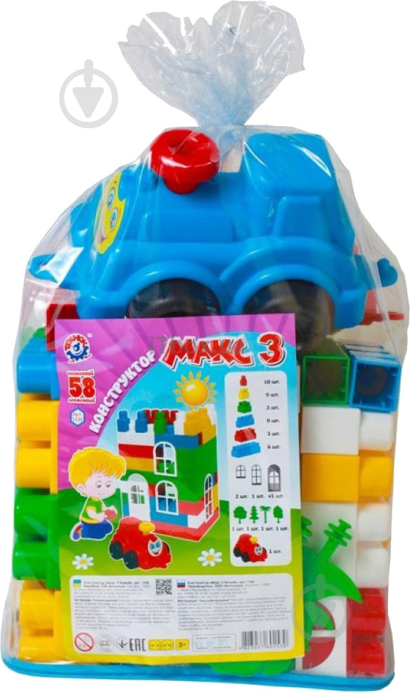 Конструктор ТехноК Макс 3 1530 - фото 1