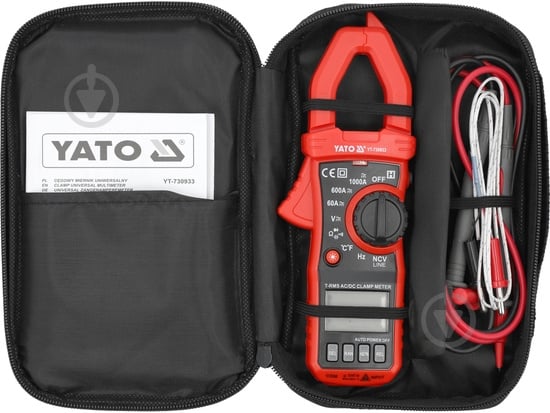 Мультиметр YATO YT-730933 - фото 1