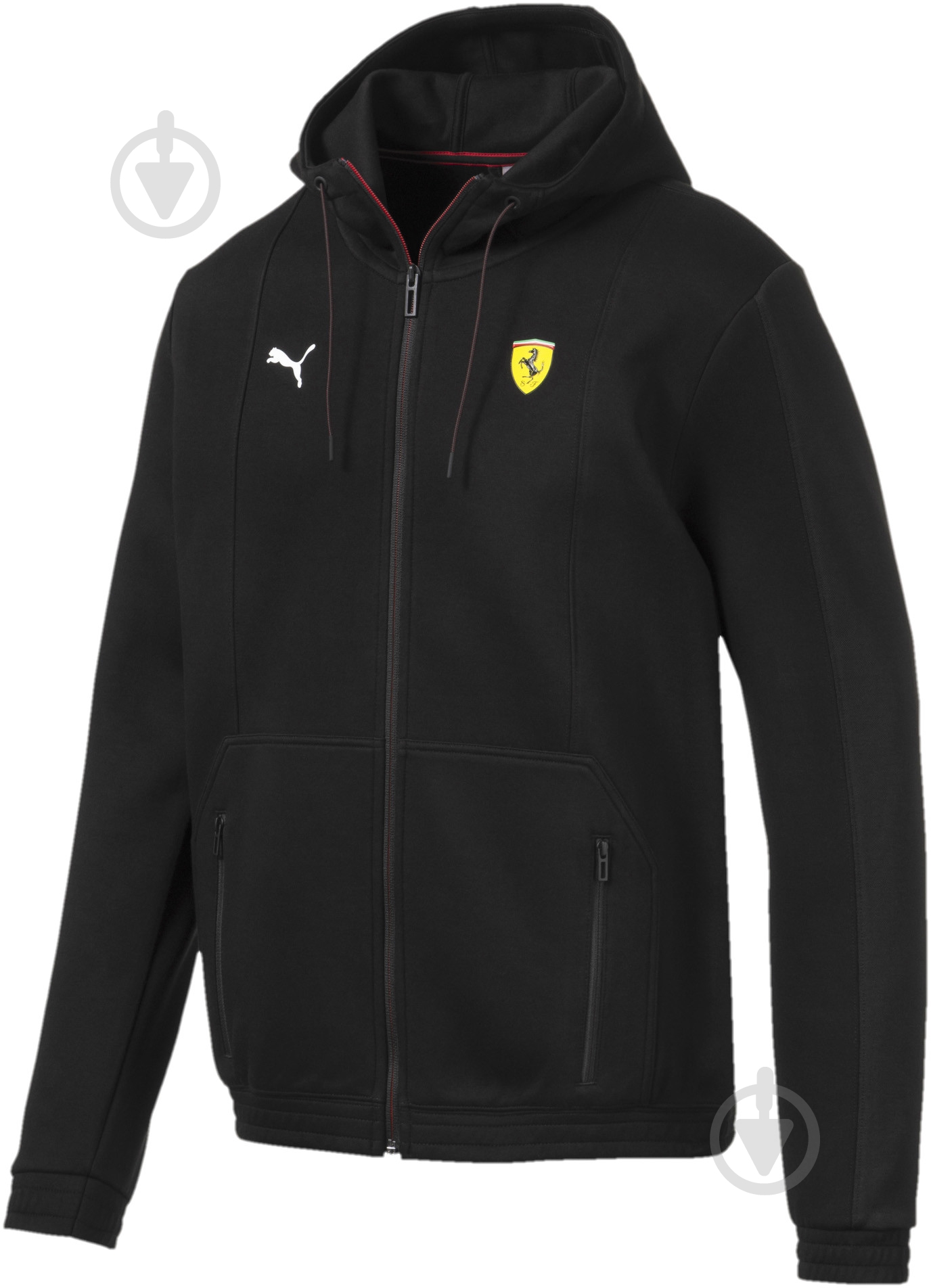 Джемпер Puma SF Hooded Sweat Jacket 59543002 р. L черный - фото 1