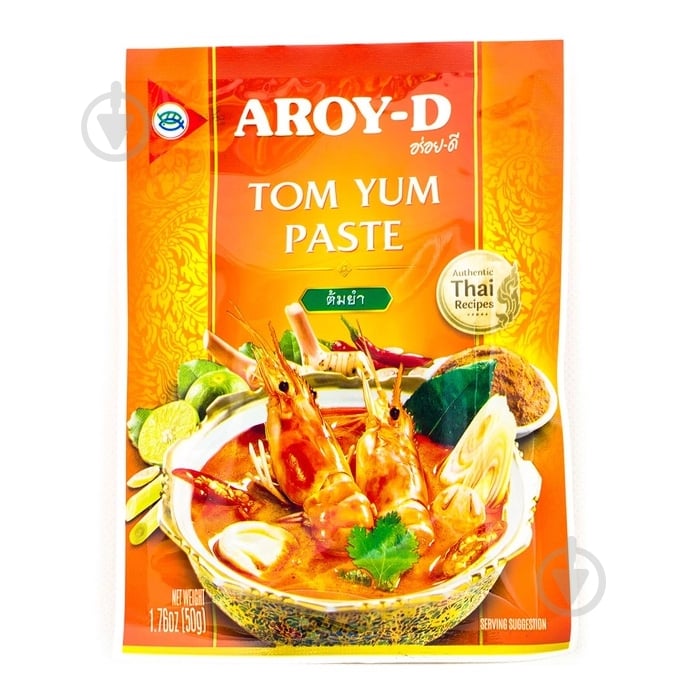 Смесь Паста Карри Том Ям 50 г Aroy-D - фото 1