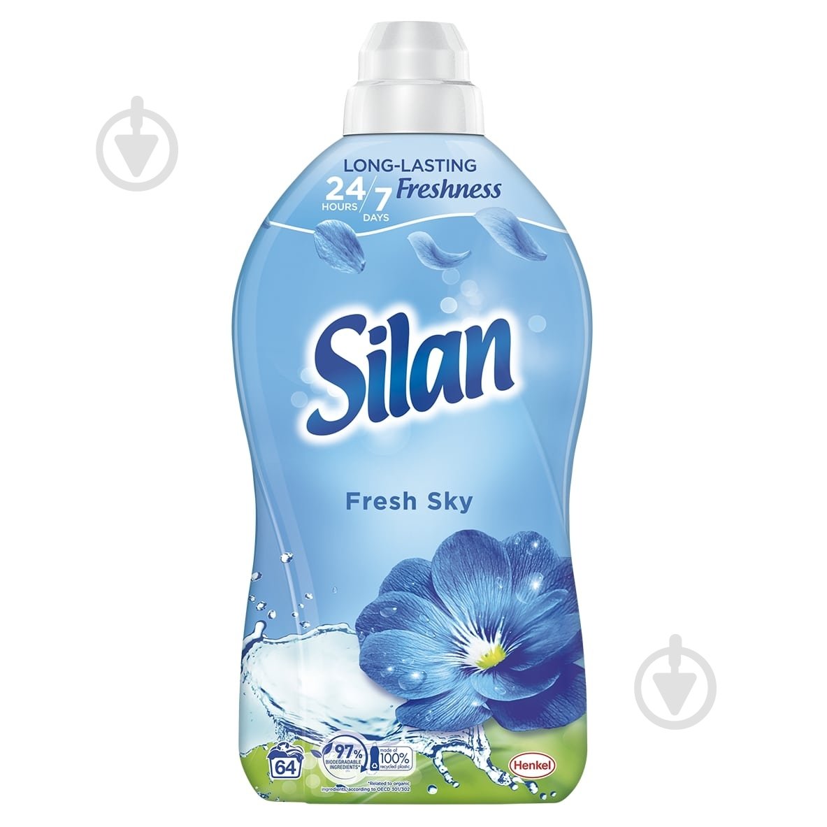 Кондиционер-ополаскиватель Silan Небесная свежесть 1,408 л - фото 1