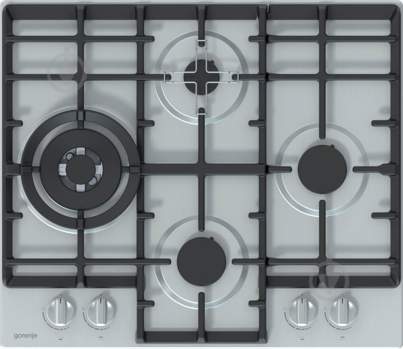 Варочная поверхность газовая Gorenje GW 6D41 X - фото 1 Варочная поверхность газовая Gorenje GW 6D41 X - фото 1