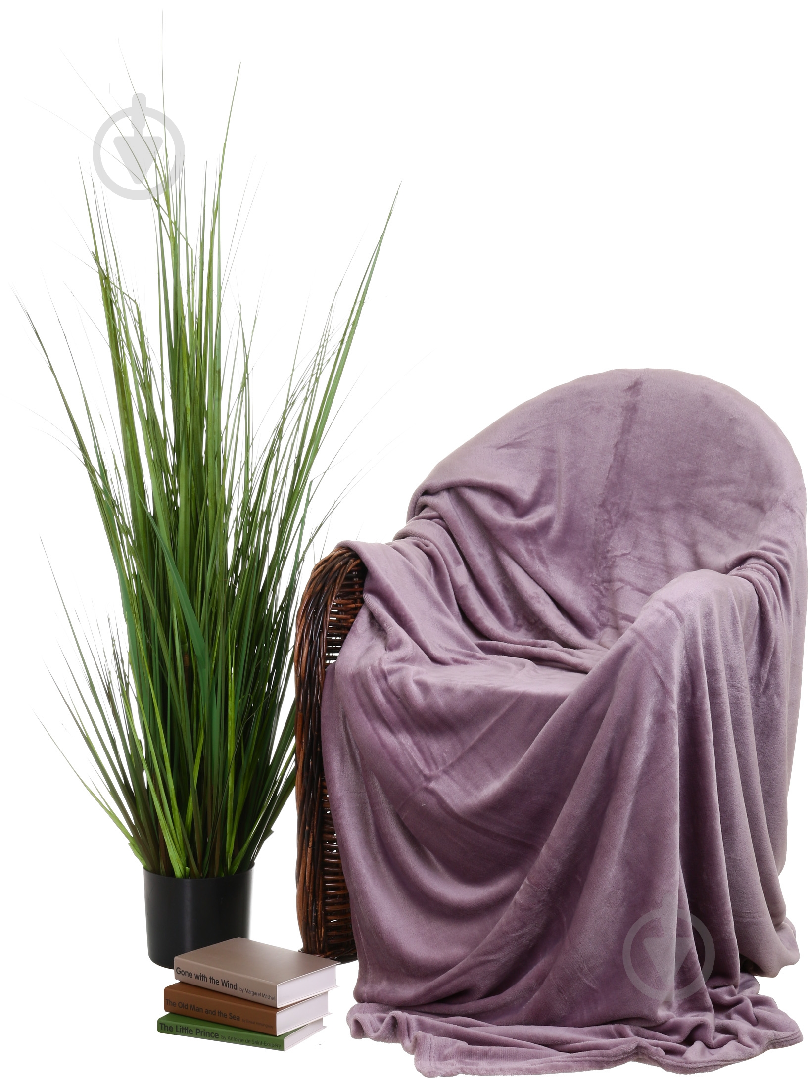 Плед Basic 200x220 см обсидиан/тауп La Nuit - фото 1