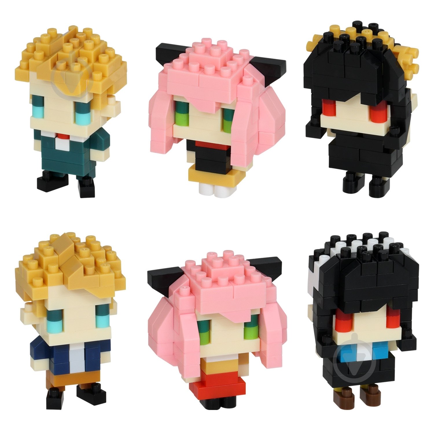 Конструктор із міні-цеглинок Nаnoblock Сім'я Шпигуна-1 124163 - фото 2 Конструктор із міні-цеглинок Nаnoblock Сім'я Шпигуна-1 124163 - фото 2