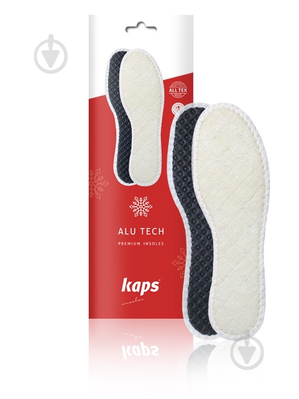 Стельки для стоп Alu Tech 42 р Kaps р.42 белый - фото 1 Стельки для стоп Alu Tech 42 р Kaps р.42 белый - фото 1