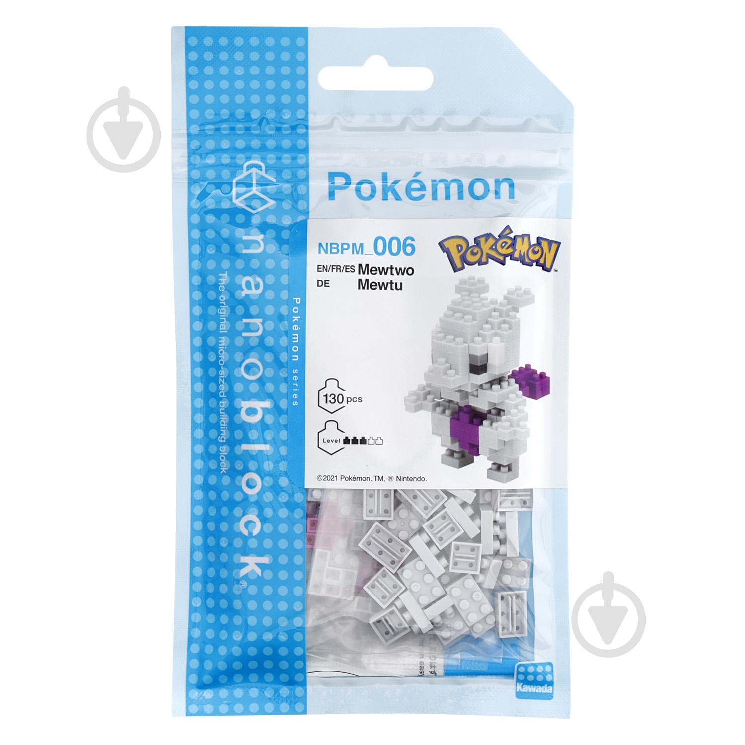 Конструктор із міні-цеглинок Nаnoblock М'юту 124142 - фото 3 Конструктор із міні-цеглинок Nаnoblock М'юту 124142 - фото 3