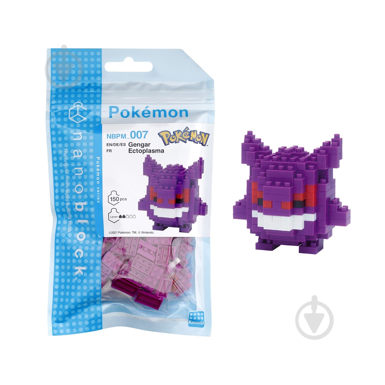 Конструктор із міні-цеглинок Nаnoblock Генгар 124145 - фото 1 Конструктор із міні-цеглинок Nаnoblock Генгар 124145 - фото 1