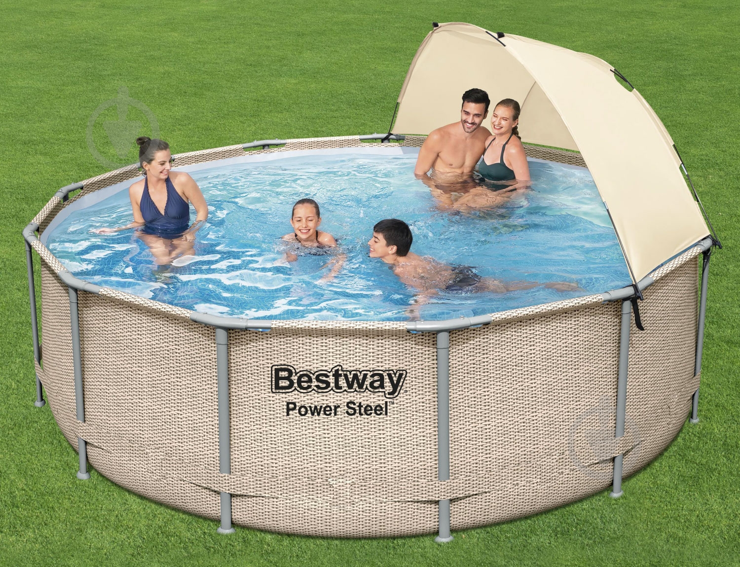 Бассейн каркасный Bestway 5614V 396x107 см 11133 л - фото 7