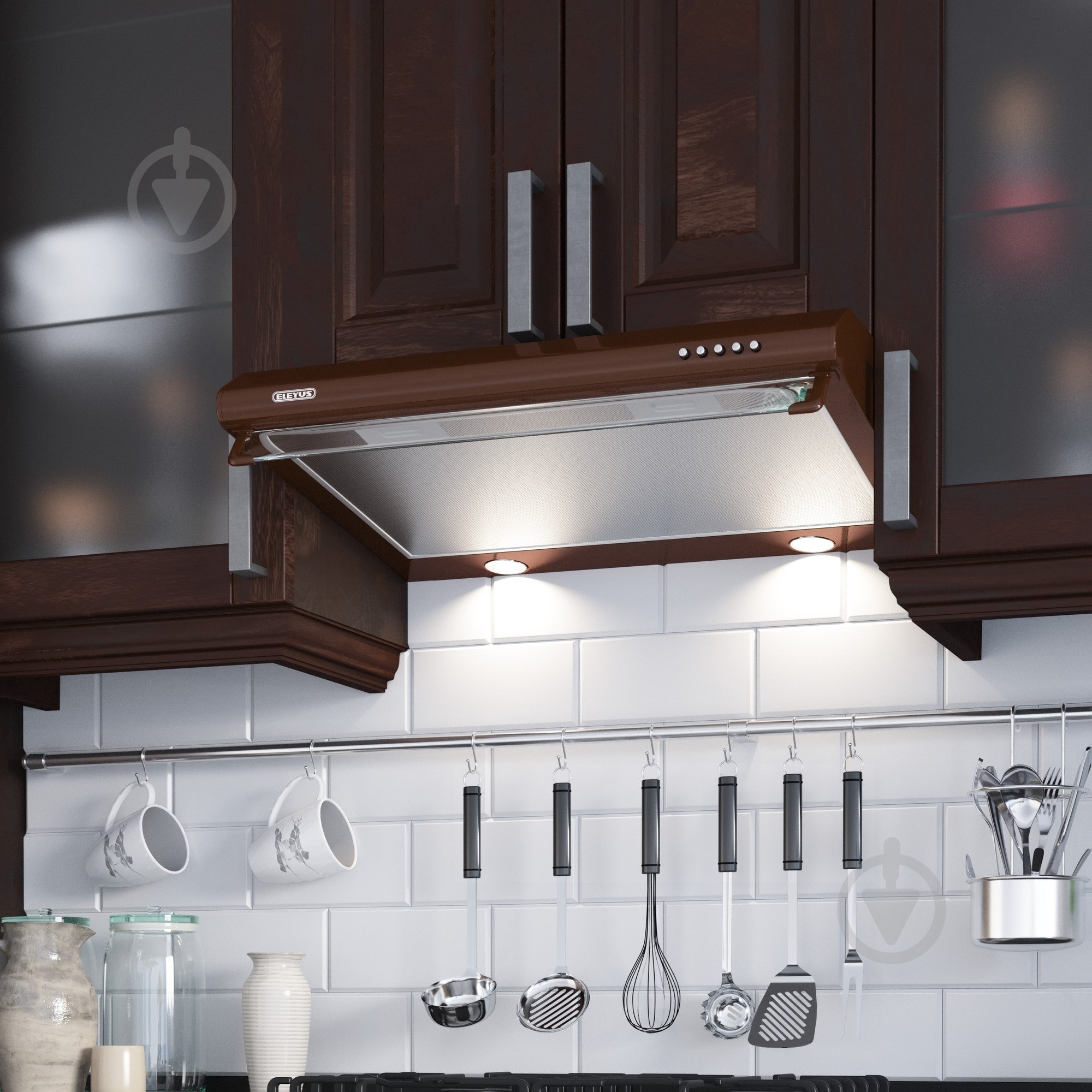 Вытяжка Eleyus Bona ІІ LED SMD 50 BR - фото 12