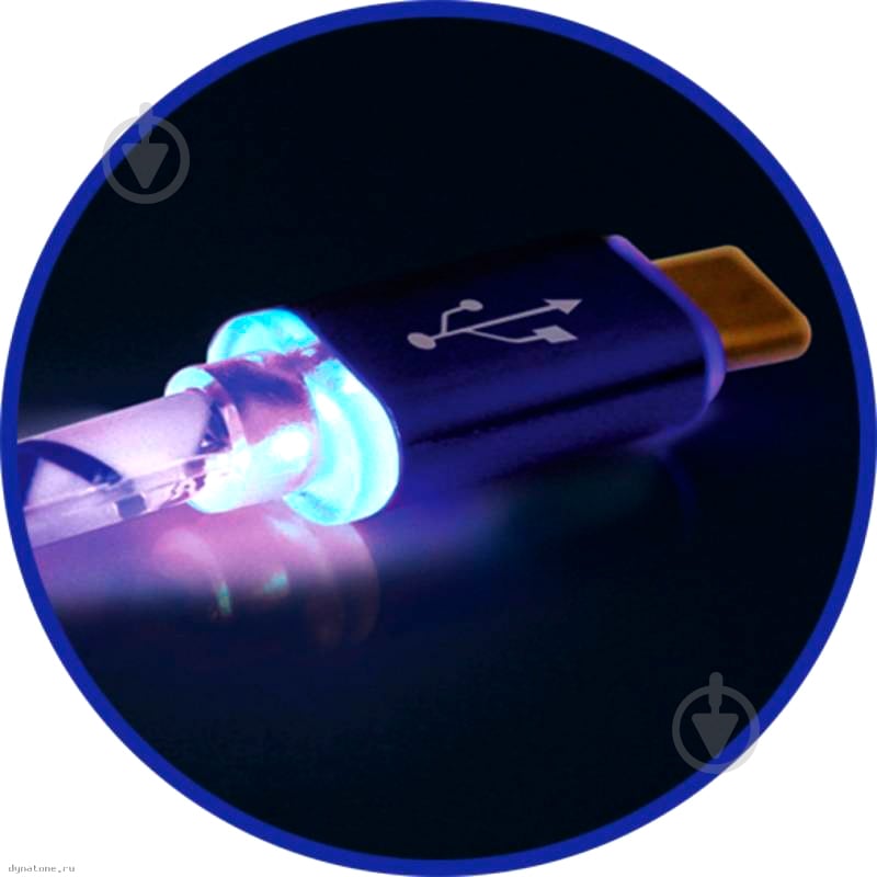 Кабель Defender Lightning – USB 1 м синій ACH03-03LT (87551) - фото 3 Кабель Defender Lightning – USB 1 м синій ACH03-03LT (87551) - фото 3