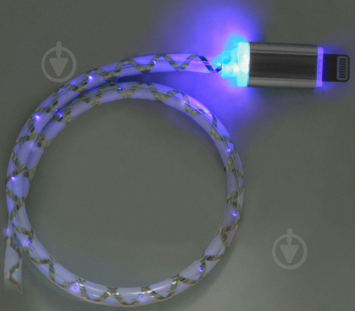 Кабель Defender Lightning – USB 1 м серый ACH03-03LT (87550) - фото 4