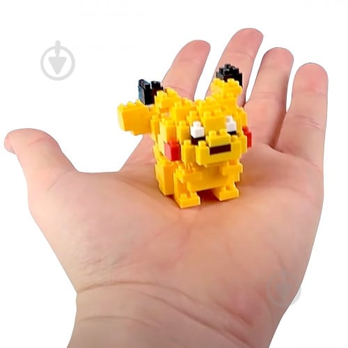 Конструктор із міні-цеглинок Nаnoblock Пікачу 124137 - фото 3 Конструктор із міні-цеглинок Nаnoblock Пікачу 124137 - фото 3