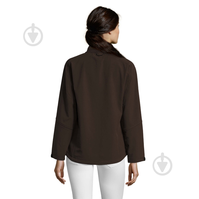 Куртка женская демисезонная Sol's Софтшелл Roxy 46800394 р.S шоколадная - фото 2 Куртка женская демисезонная Sol's Софтшелл Roxy 46800394 р.S шоколадная - фото 2