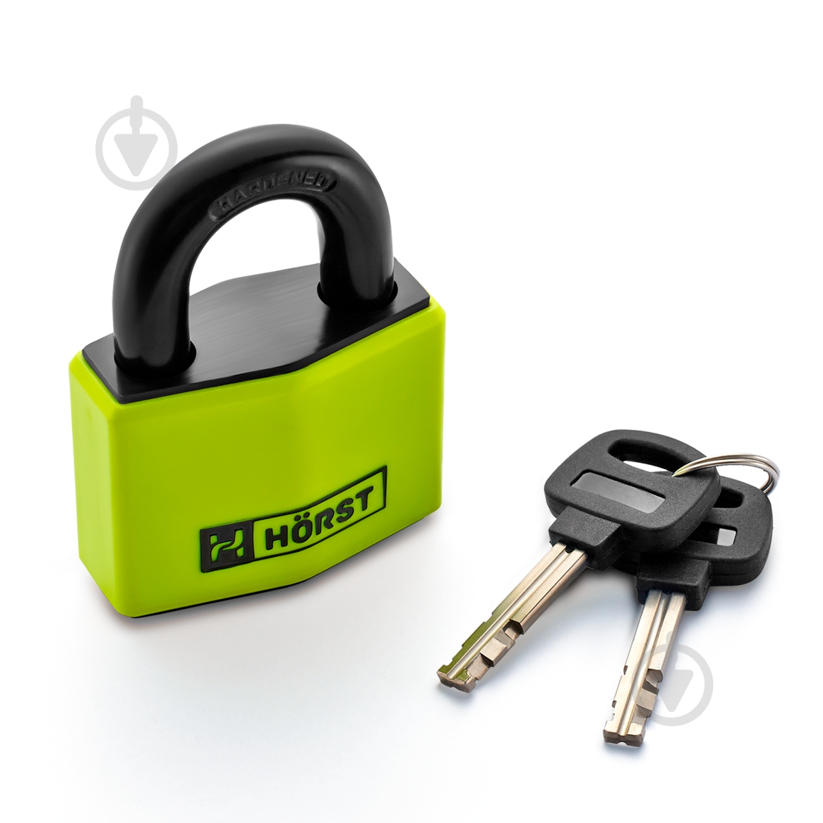 Замок навесной Horst HR-SP1-60D открытый (амбарный) - фото 3