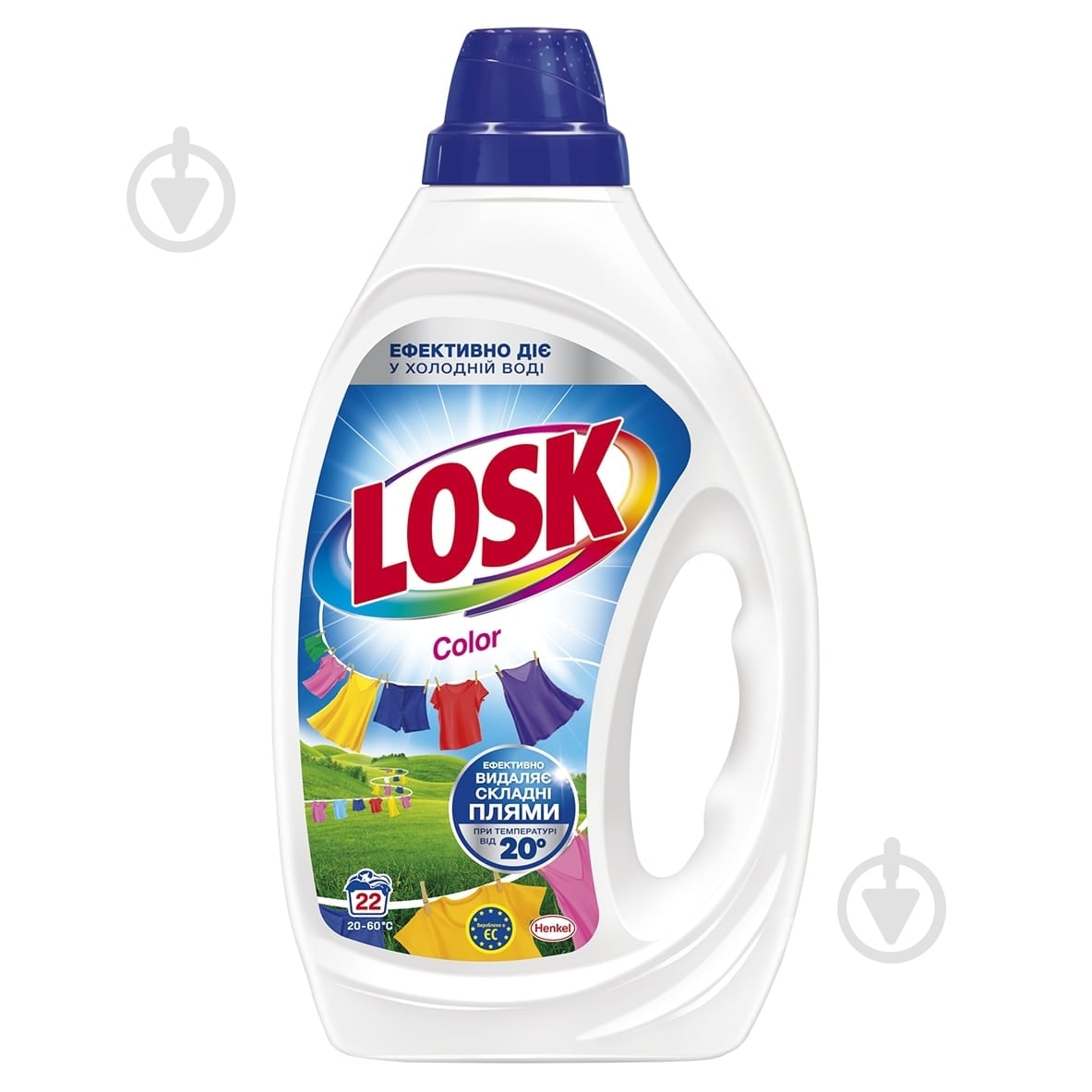 Гель для машинного та ручного прання Losk Колір 0,99 л - фото 1