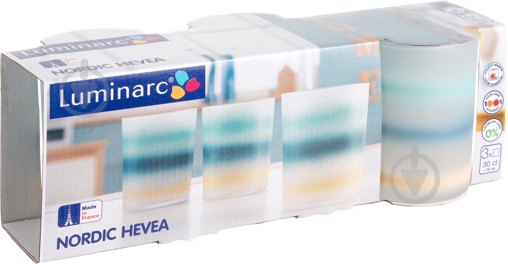 Набор стаканов Luminarc Hevea L2193 300 мл 3 шт. - фото 2 Набор стаканов Luminarc Hevea L2193 300 мл 3 шт. - фото 2