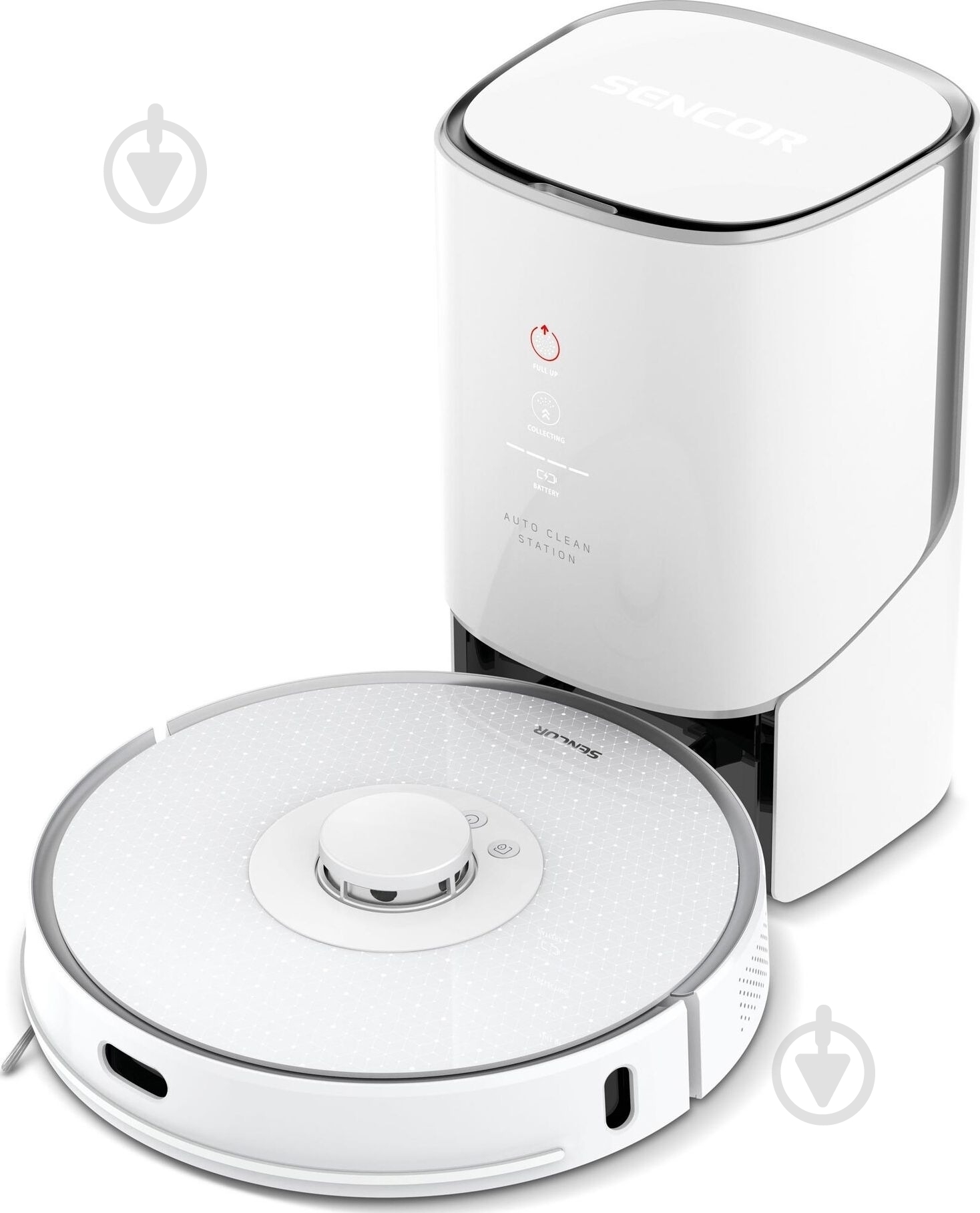 Робот-пылесос моющий Sencor SRV9385WH white - фото 3