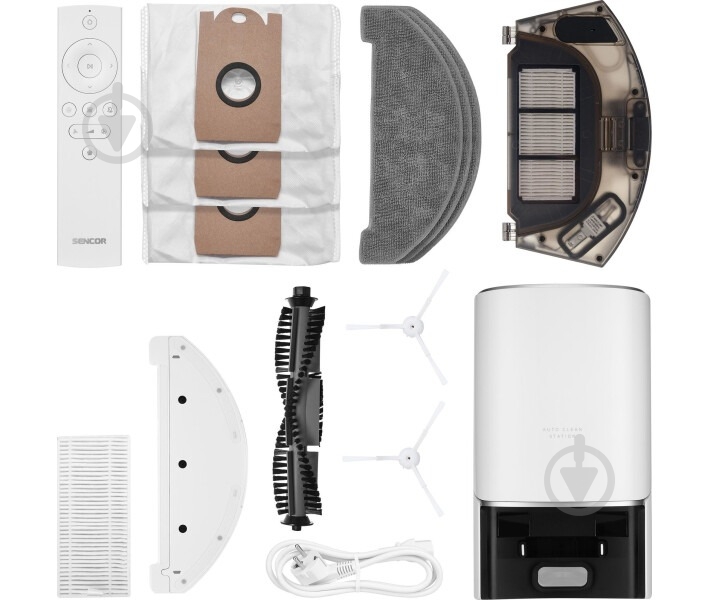 Робот-пылесос моющий Sencor SRV9385WH white - фото 10