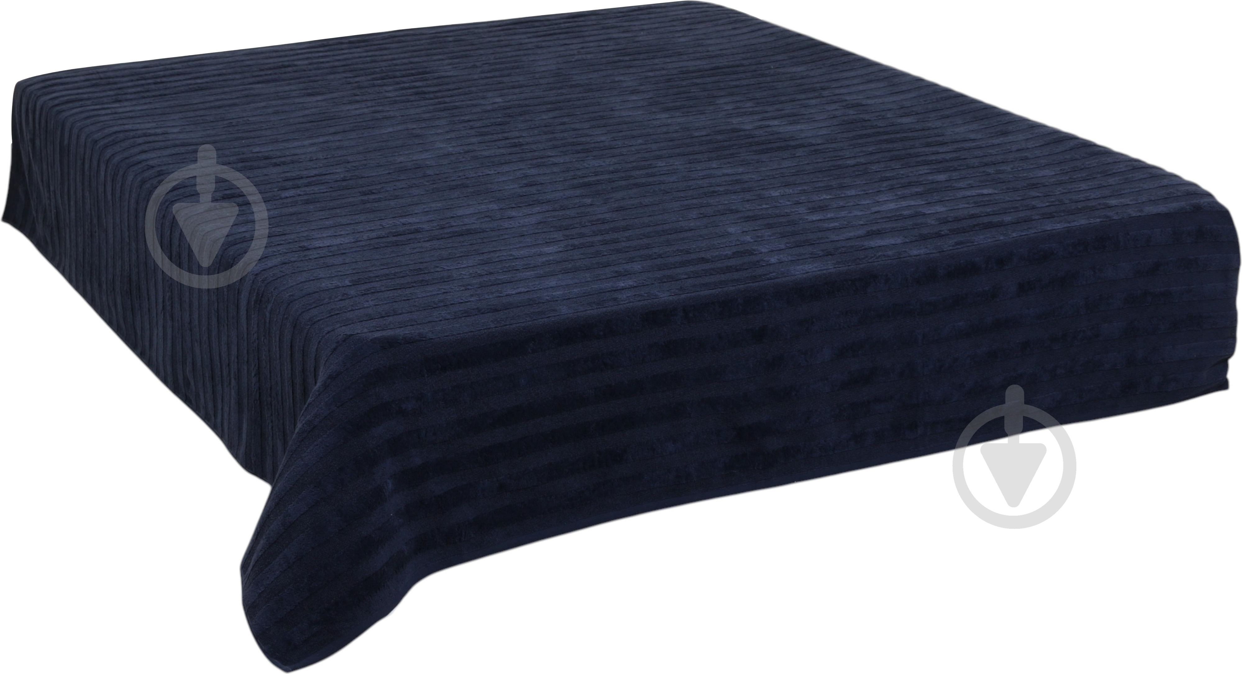 Простыня махровая 160x200 см 7016 антрацит IDEAL TEXTILE - фото 2