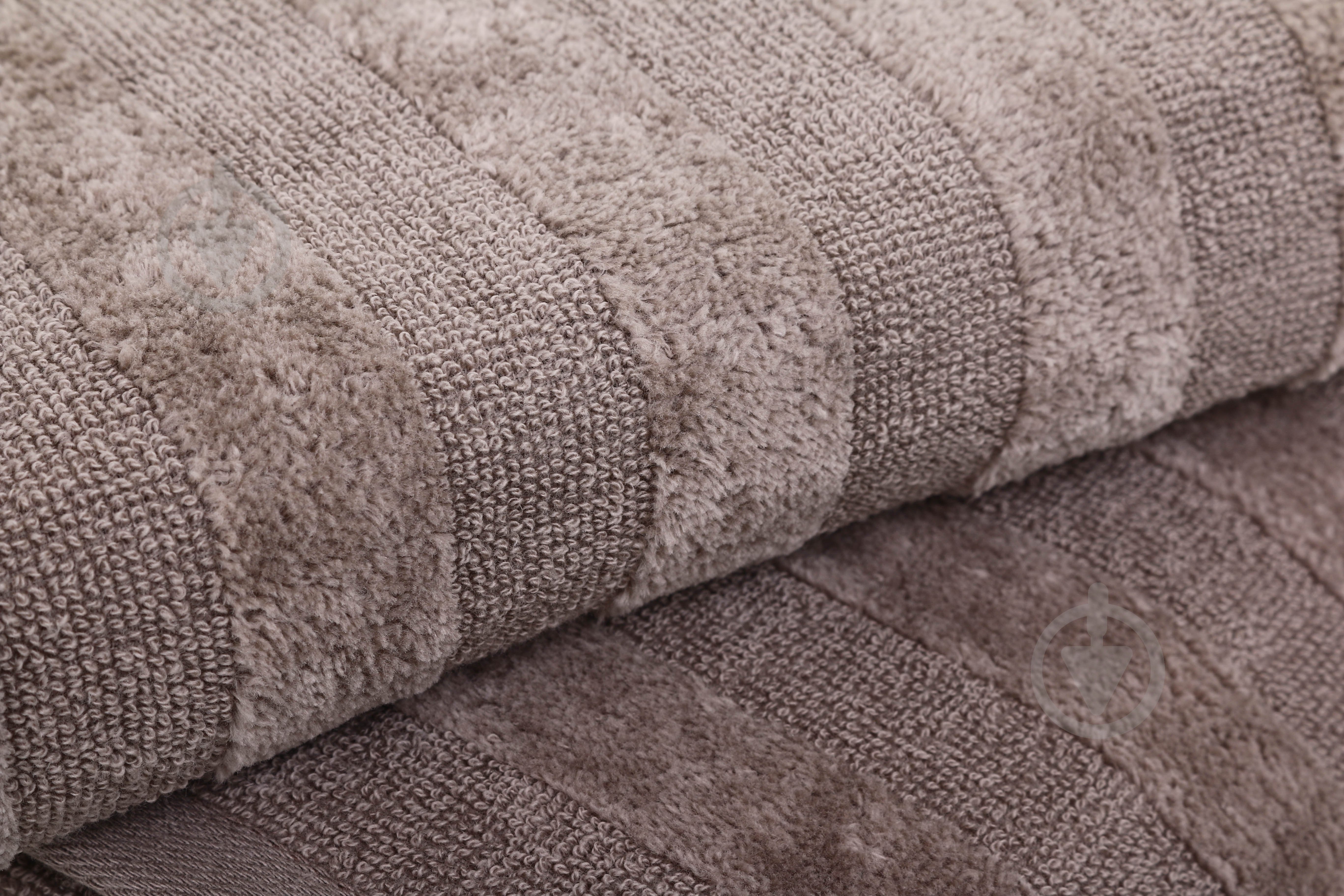 Набор полотенец махровых 70x140 см мокко - фото 7 Набор полотенец махровых 70x140 см мокко - фото 7