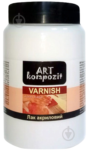 Лак акриловый глянцевый 400 мл прозрачный ART Kompozit - фото 1