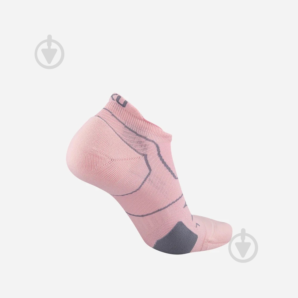 Шкарпетки 2XU Vectr Cushion No Show Socks UA5043e_DYP/GRY рожевий - фото 2