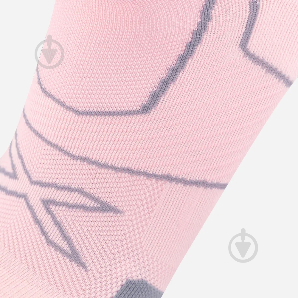Шкарпетки 2XU Vectr Cushion No Show Socks UA5043e_DYP/GRY рожевий - фото 3