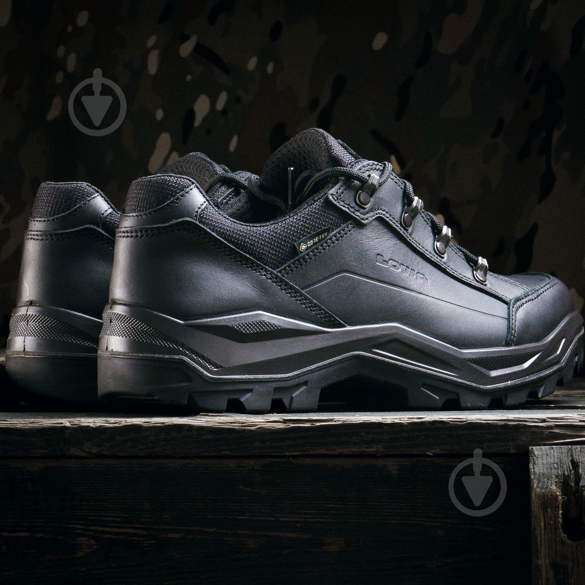 Кросівки чоловічі демісезонні Lowa RENEGADE II GTX® LO TF 310904/999 р.49 black - фото 10 Кросівки чоловічі демісезонні Lowa RENEGADE II GTX® LO TF 310904/999 р.49 black - фото 10