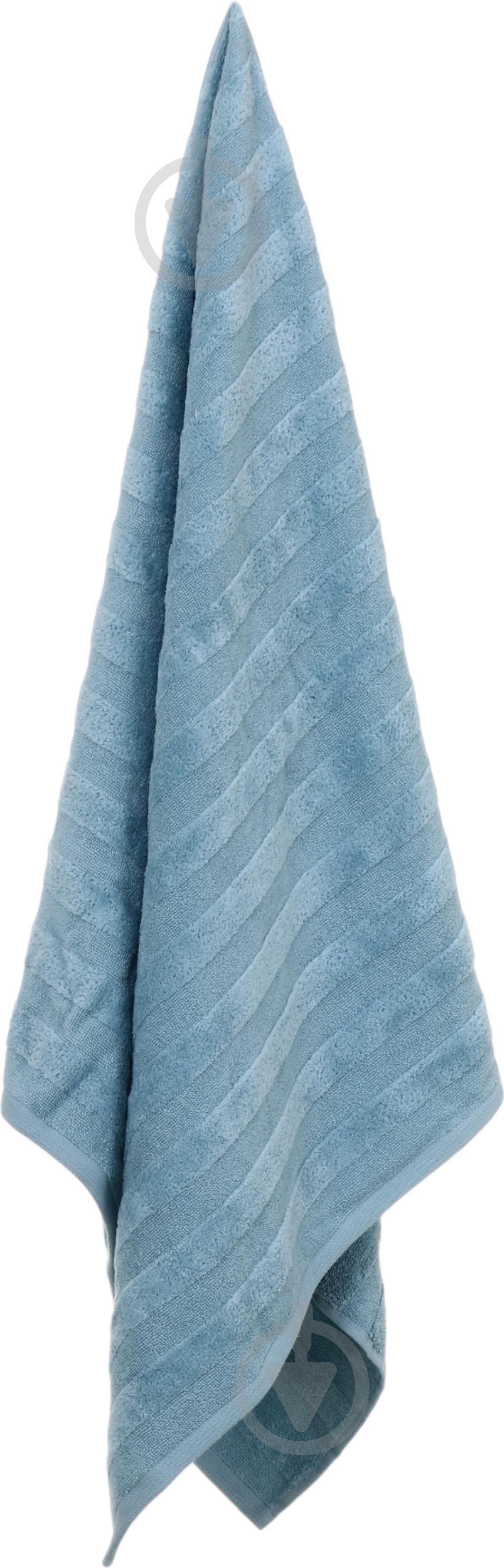 Набор полотенец 70x140 см 371 голубой - фото 4 Набор полотенец 70x140 см 371 голубой - фото 4