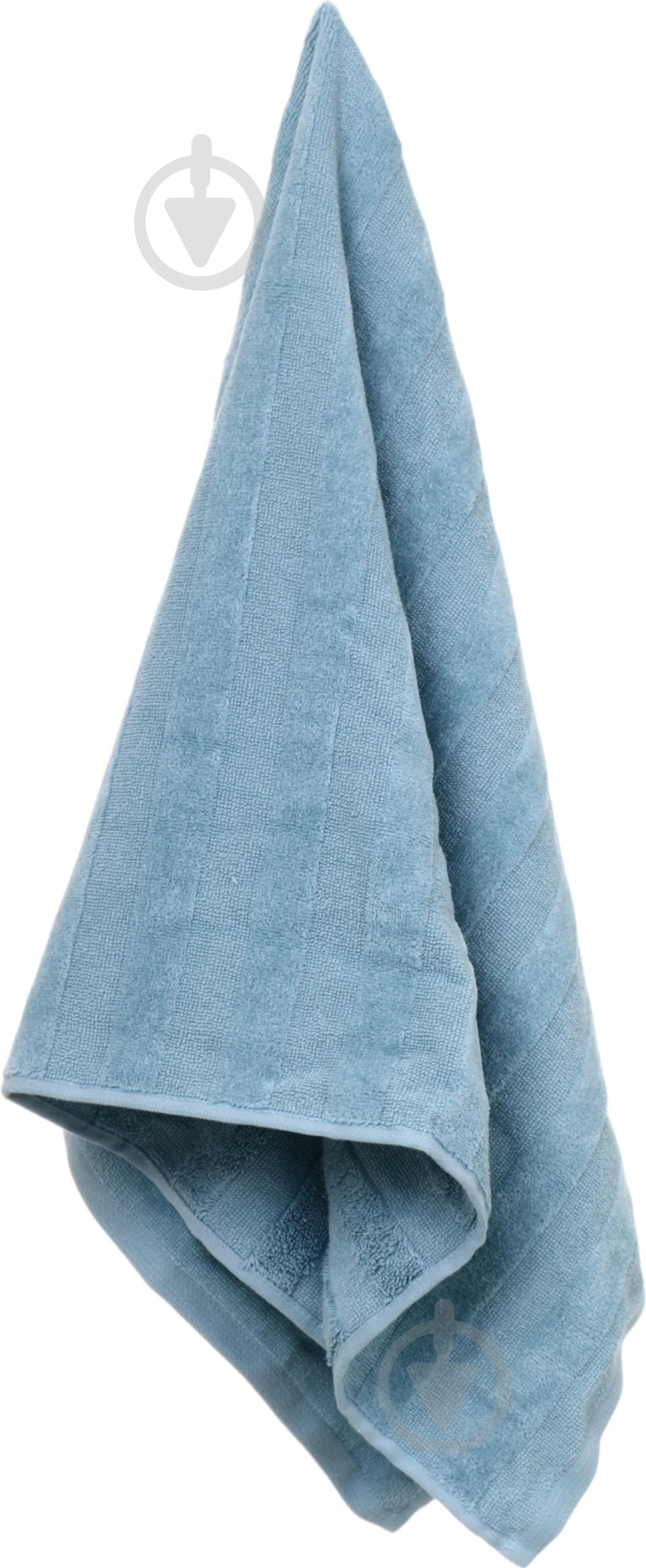 Набор полотенец 70x140 см 371 голубой - фото 5 Набор полотенец 70x140 см 371 голубой - фото 5