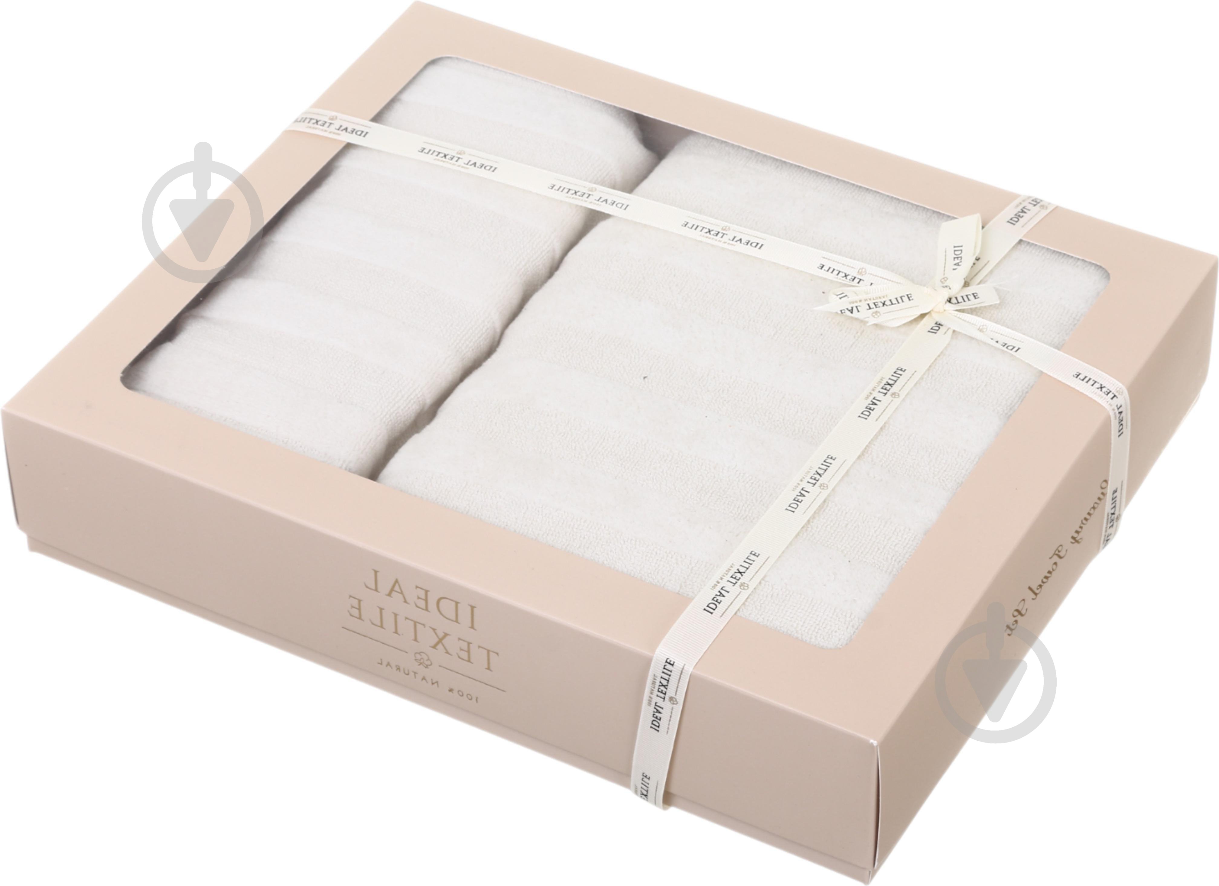 Набор полотенец махровых 70x140 см ваниль - фото 1 Набор полотенец махровых 70x140 см ваниль - фото 1