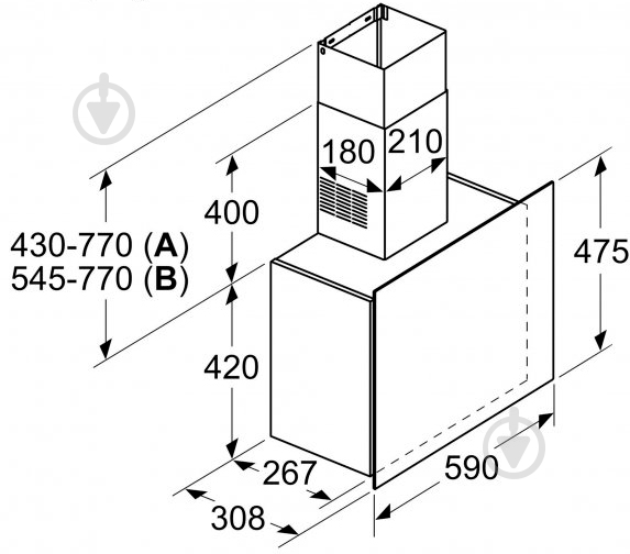 Вытяжка Bosch DWF65AJ60T - фото 6