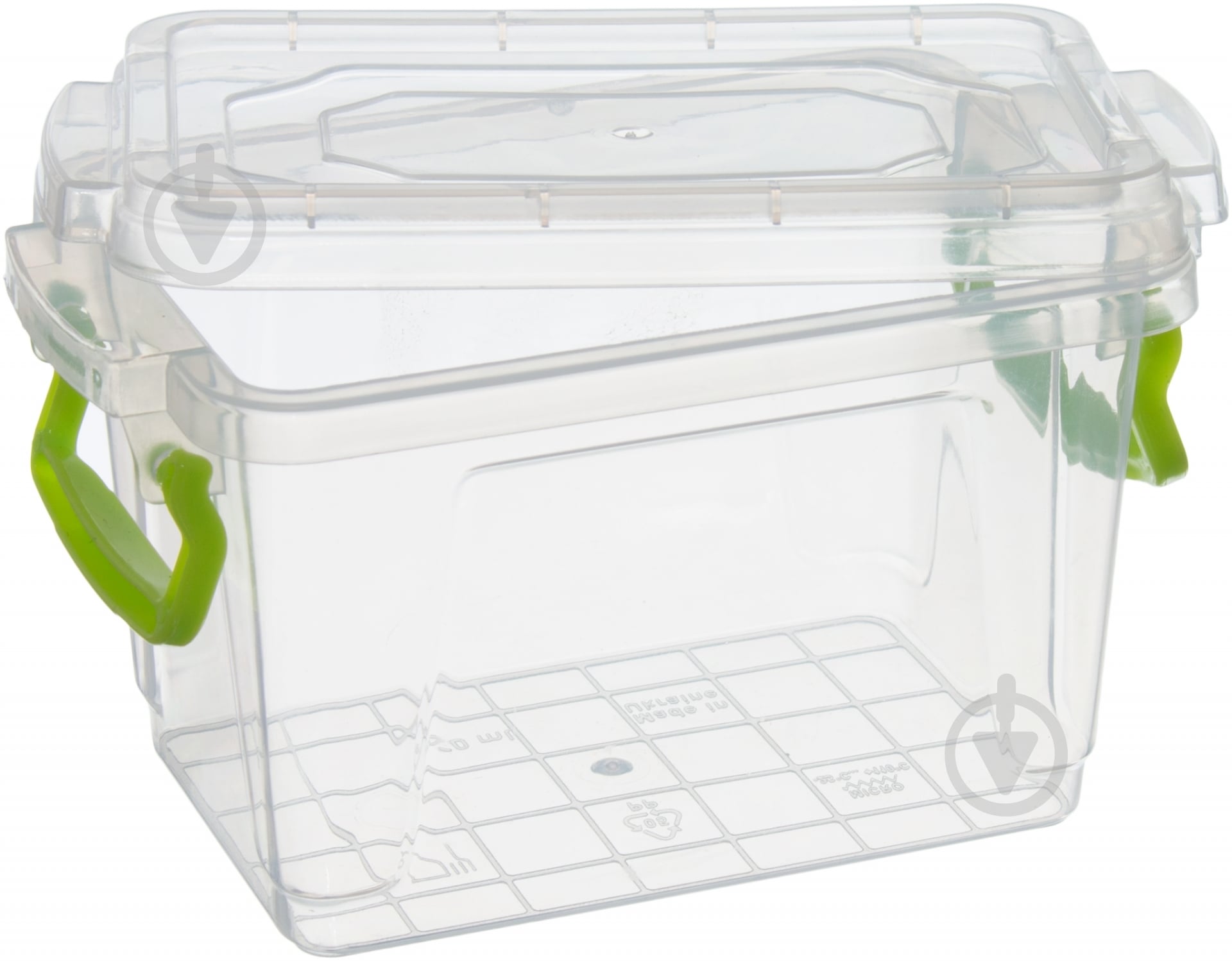 Контейнер для зберігання із кришкою Ал-Пластик №16 (харчовий пластик) 55x90x140 мм - фото 3