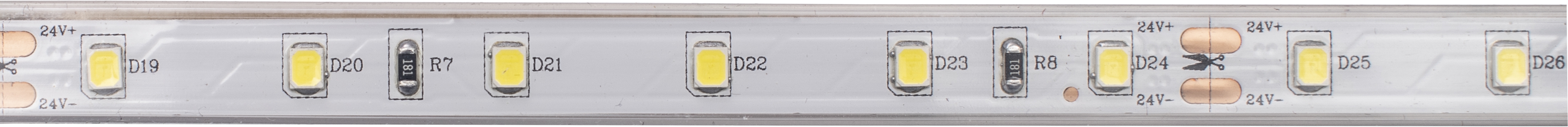 Стрічка світлодіодна Hopfen 2835 60 LED 6 Вт IP65 24 В холодний - фото 2 Стрічка світлодіодна Hopfen 2835 60 LED 6 Вт IP65 24 В холодний - фото 2