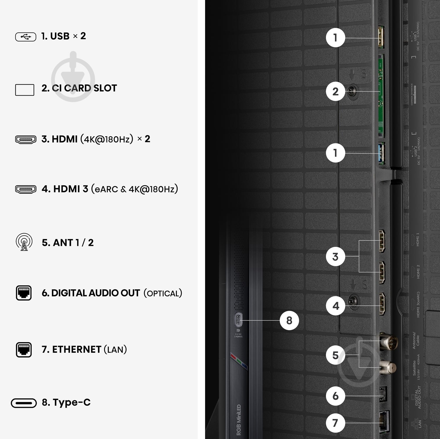 Телевизор Hisense 75UR9S 75″ - фото 6