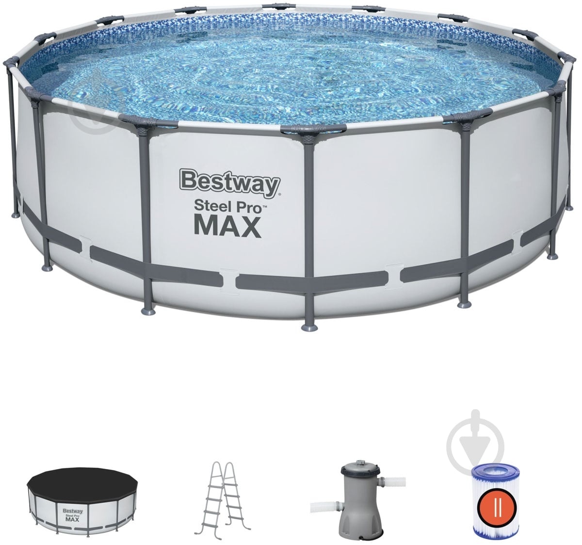 Бассейн каркасный Bestway 5612X 427x122 см 15232 л - фото 5