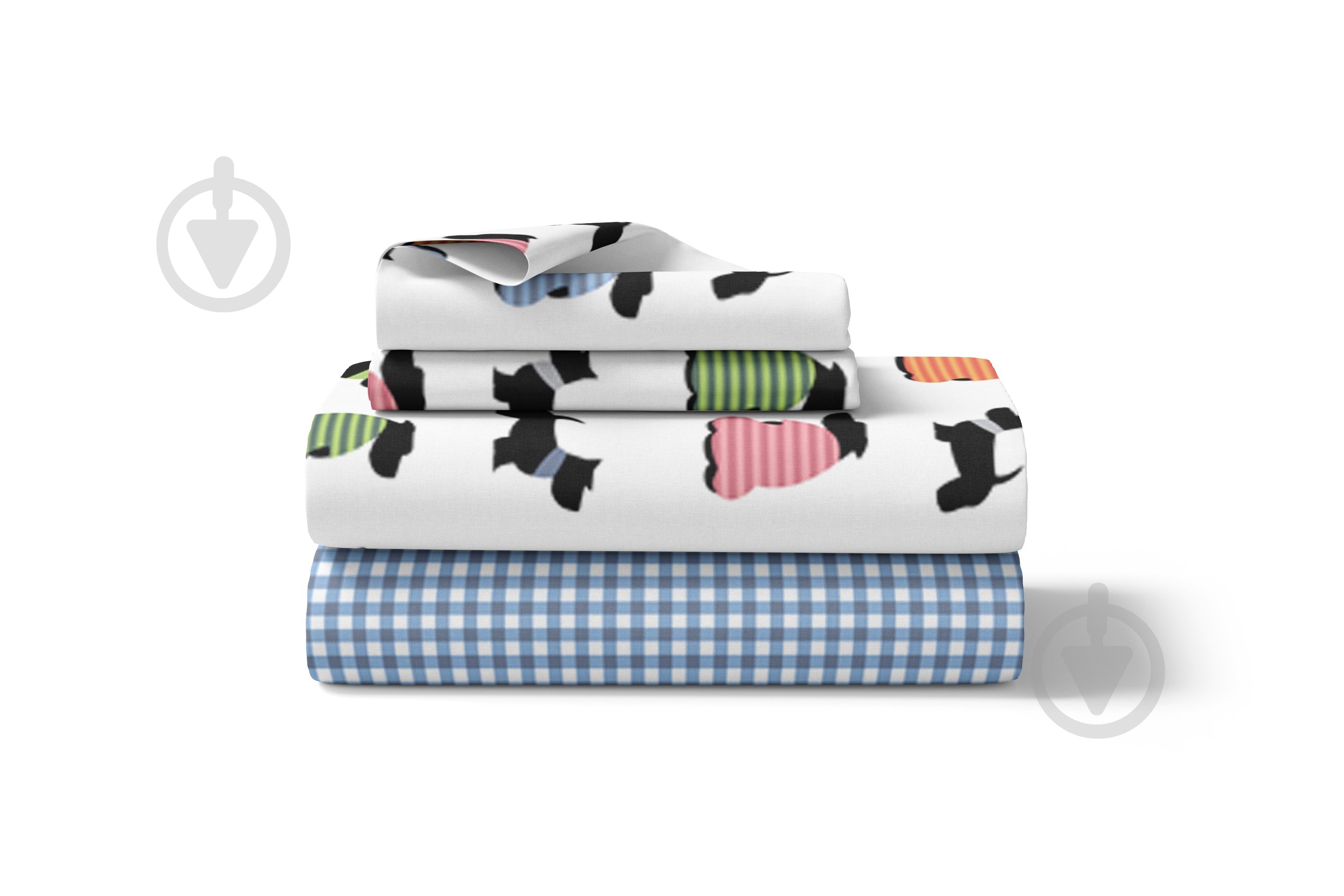 Комплект постельного белья 2.0 TERRY мультиколор Luna - фото 2 Комплект постельного белья 2.0 TERRY мультиколор Luna - фото 2